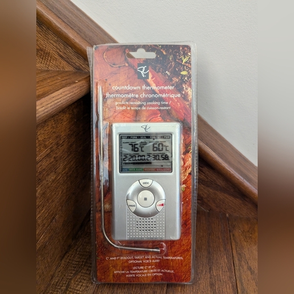 Digital kitchen Thermometer designed to measure meat temperature NWT - Picture 1 of 6